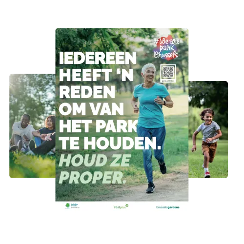 Campagne 2024: Iedereen heeft ‘n reden om van het park te houden Beelden van de We Are Park-campagne