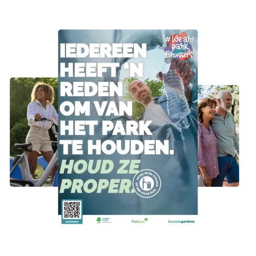 Van onze parken houden, is er elke dag voor zorgen ! Beelden van de We Are Park 2025 Campagne